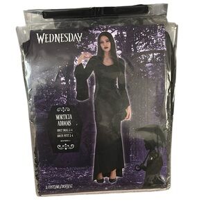 Morticia Addams Costume Dress